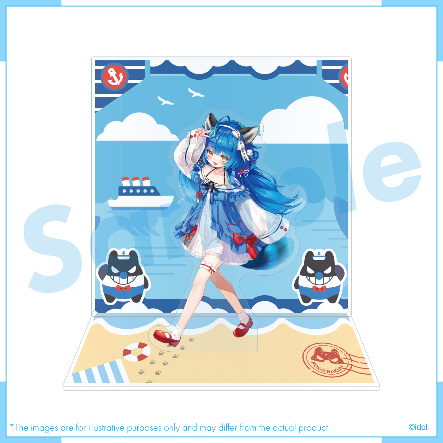 Poko Rakun Second Season Merch