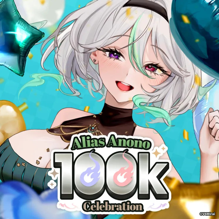 Alias Anono 100k Subscribers Celebration Merch