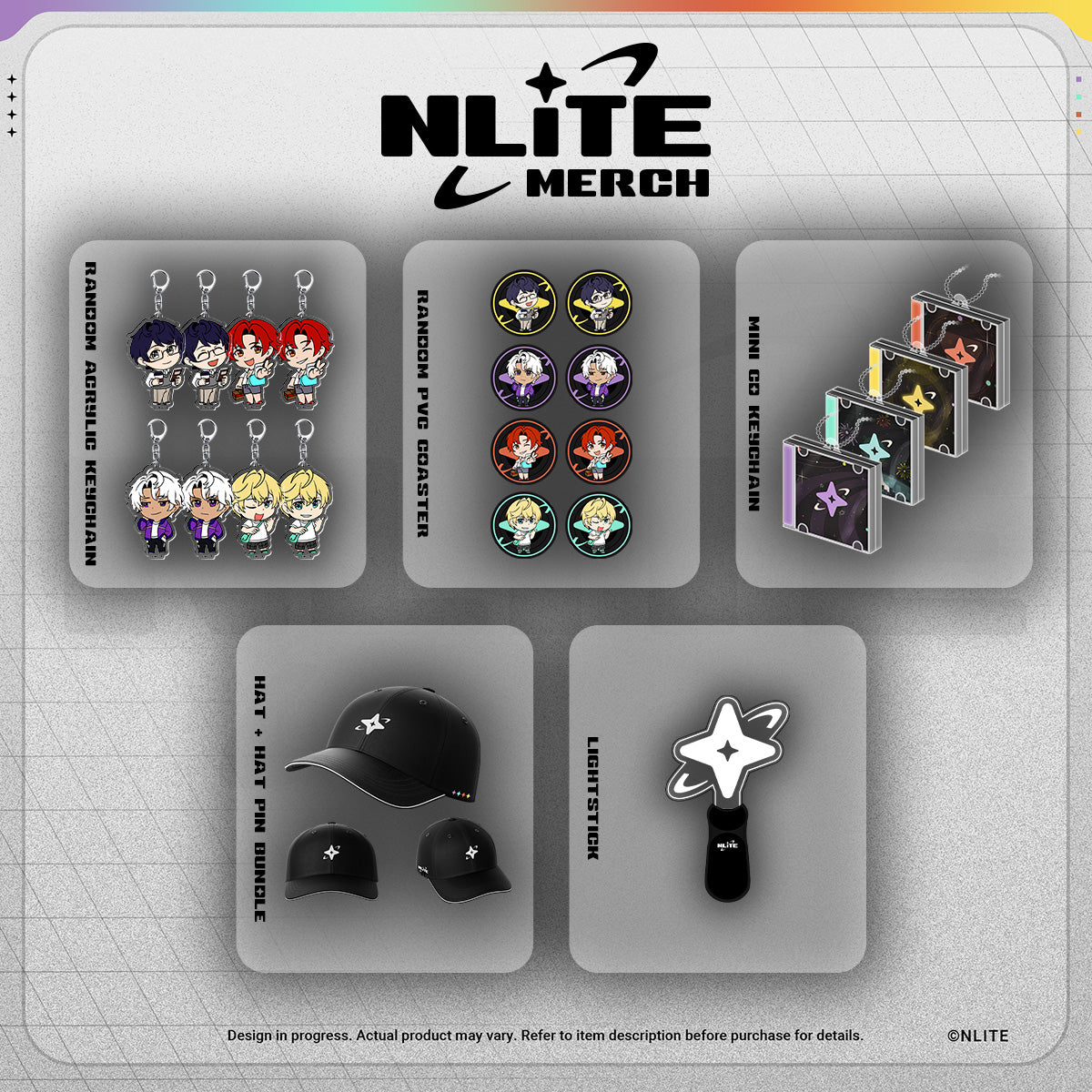 NLiTE CD Case Keychain with NFC Chip