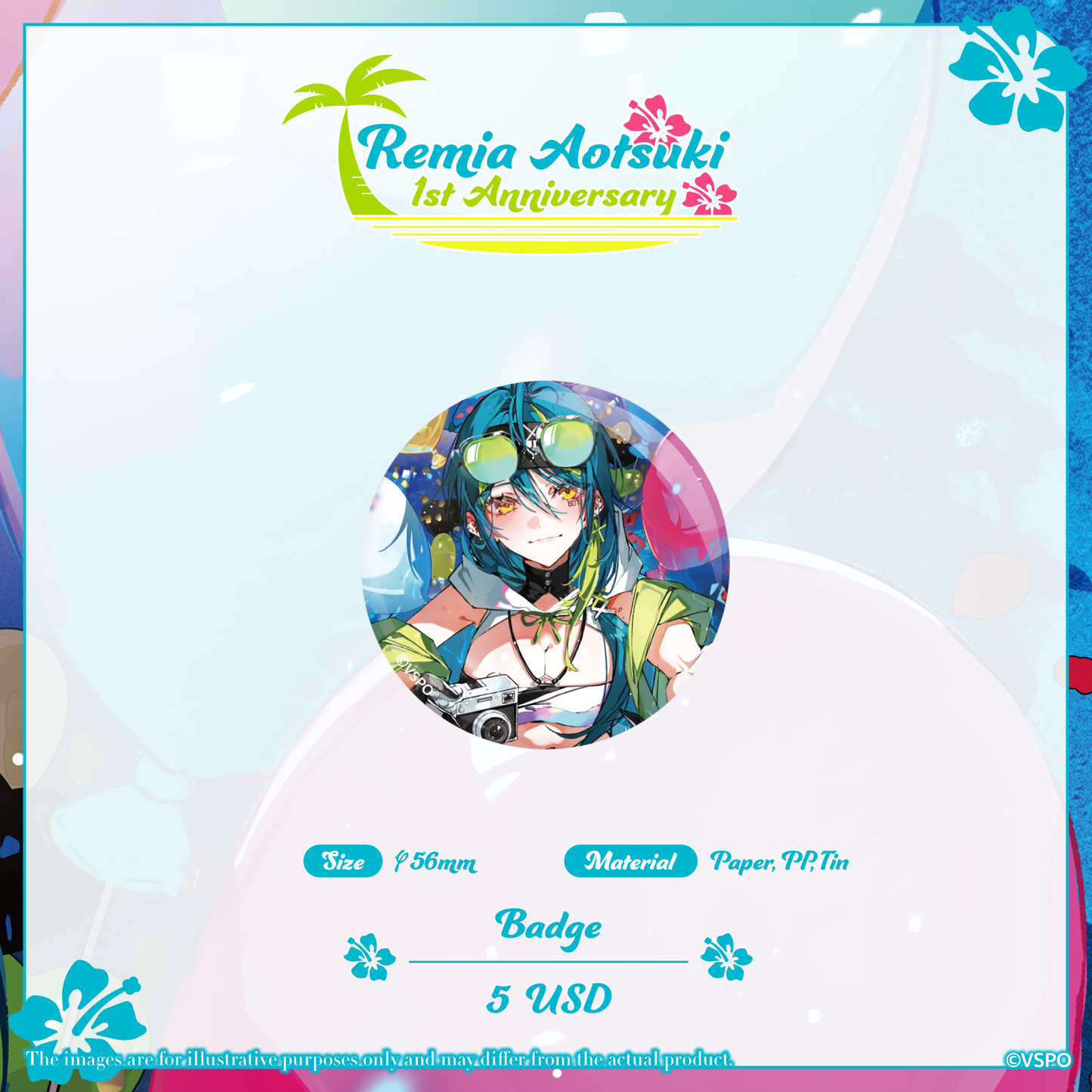 Remia Aotsuki 1st Anniversary Merch