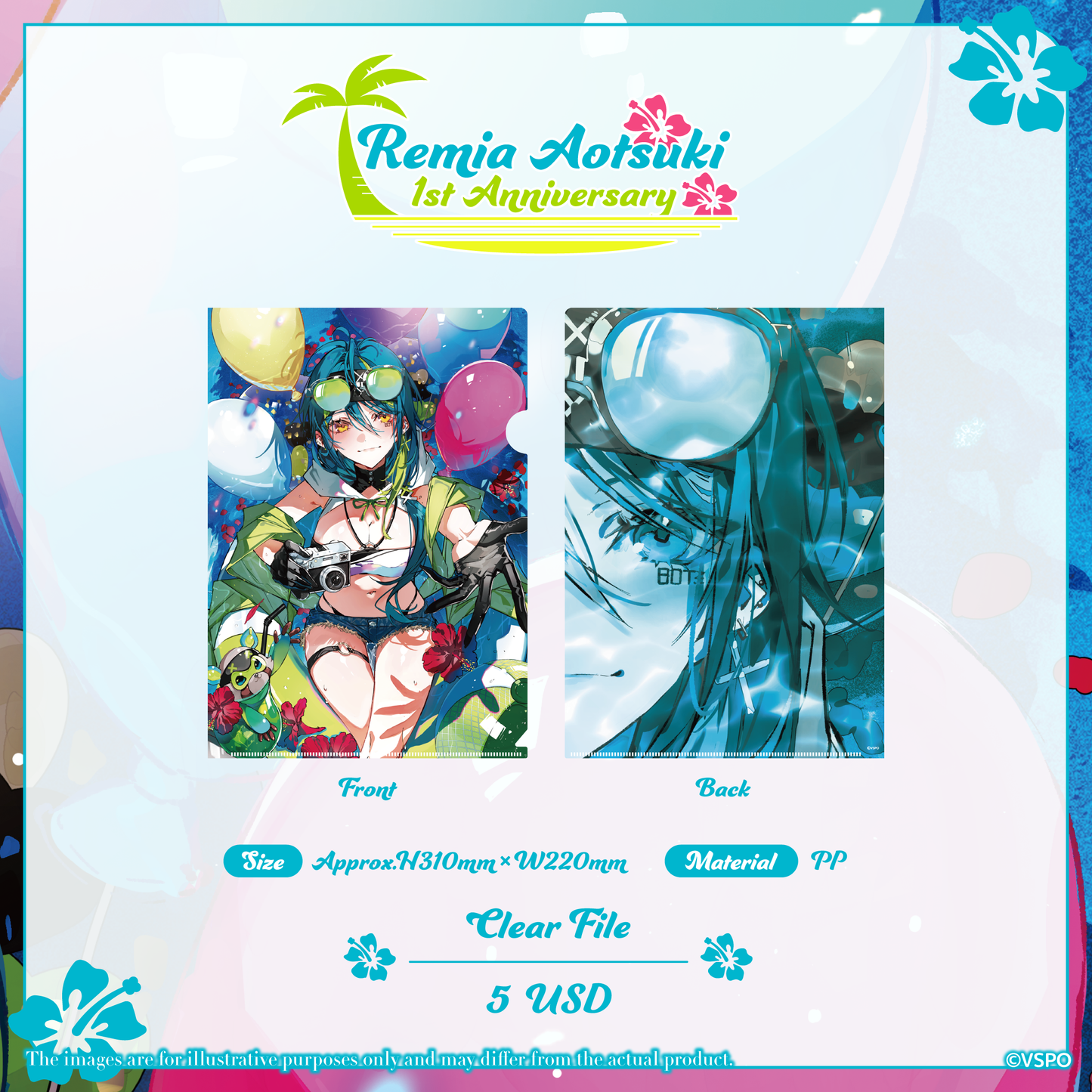 Remia Aotsuki 1st Anniversary Merch