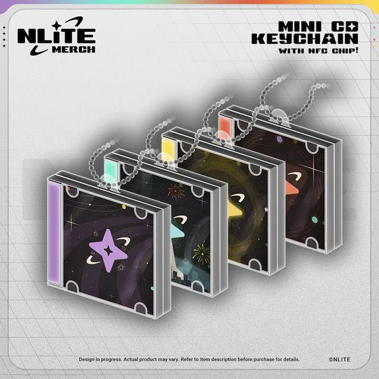 NLiTE CD Case Keychain with NFC Chip