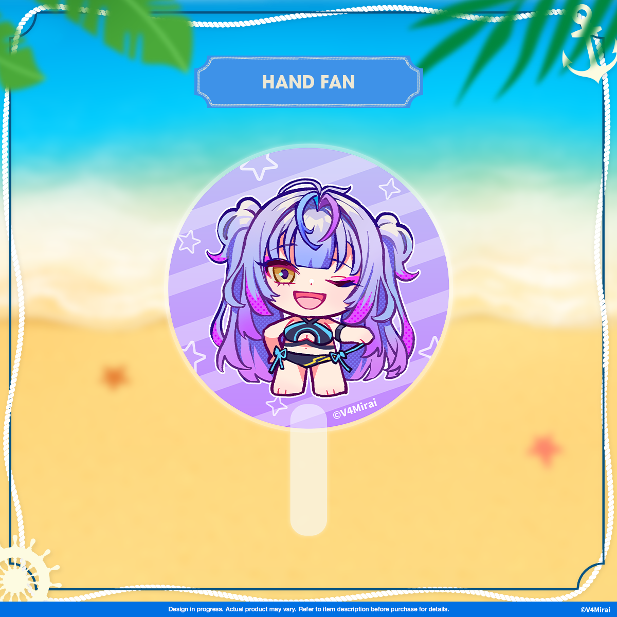 Summer Handfan - V4EndlessSummer 2024