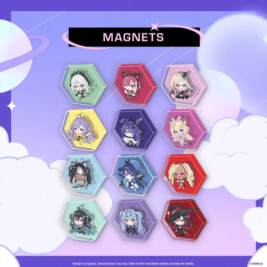 Chibi Delight Merch - Magnetic Mini-Acrylics