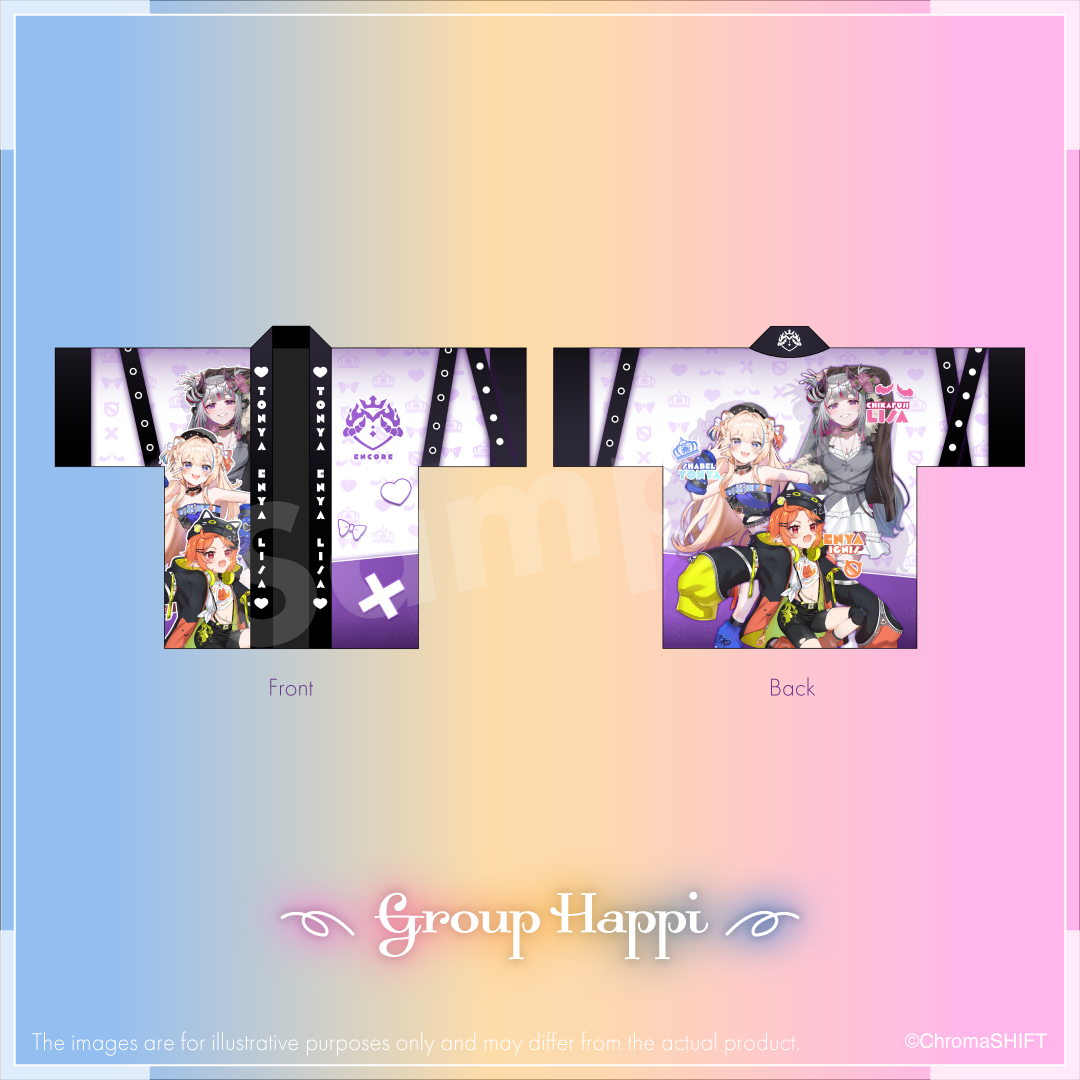 ENCORE Second Season Merch - Group Happi