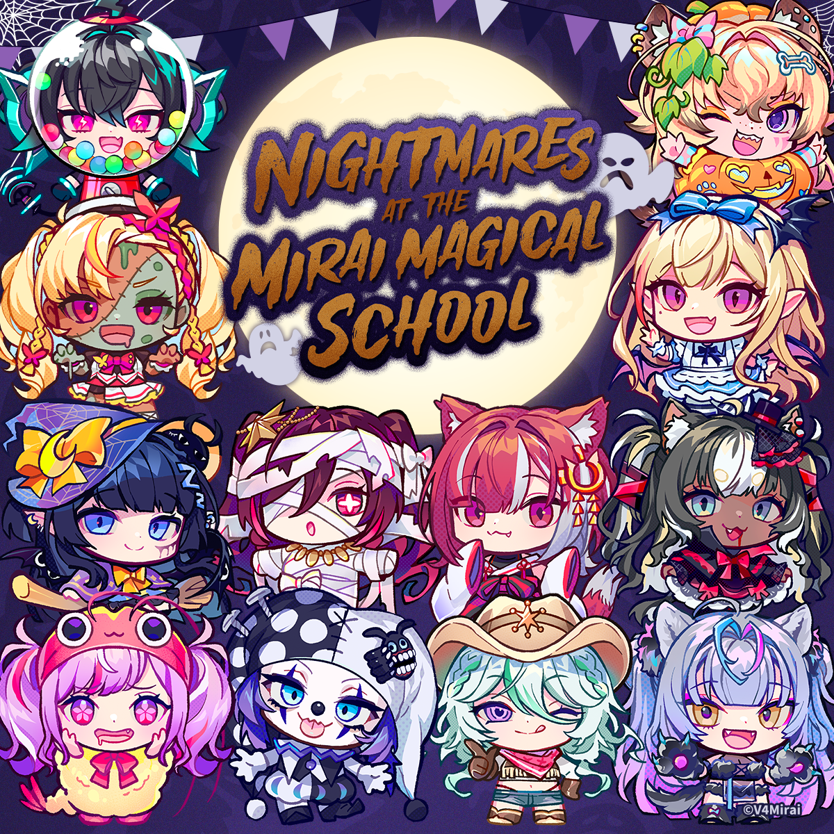 Candy Shaker Keychain - V4Nightmares Merch 2024