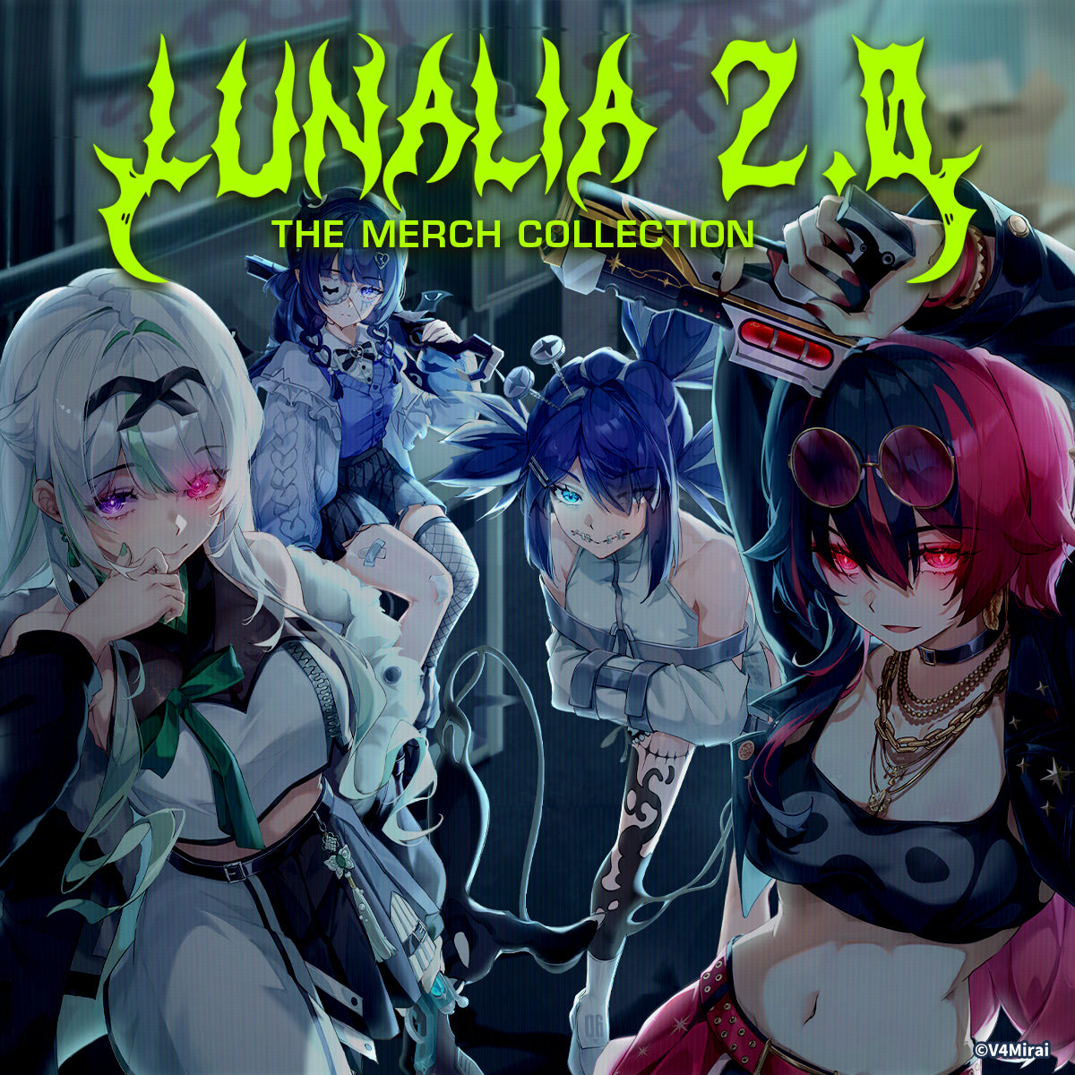 Lunalia Outfit 2.0 Merch - Alias's Dice Set