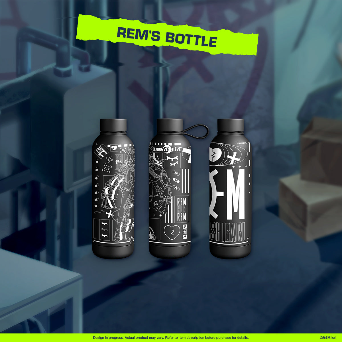 Lunalia Outfit 2.0 Merch - REM's Bottle