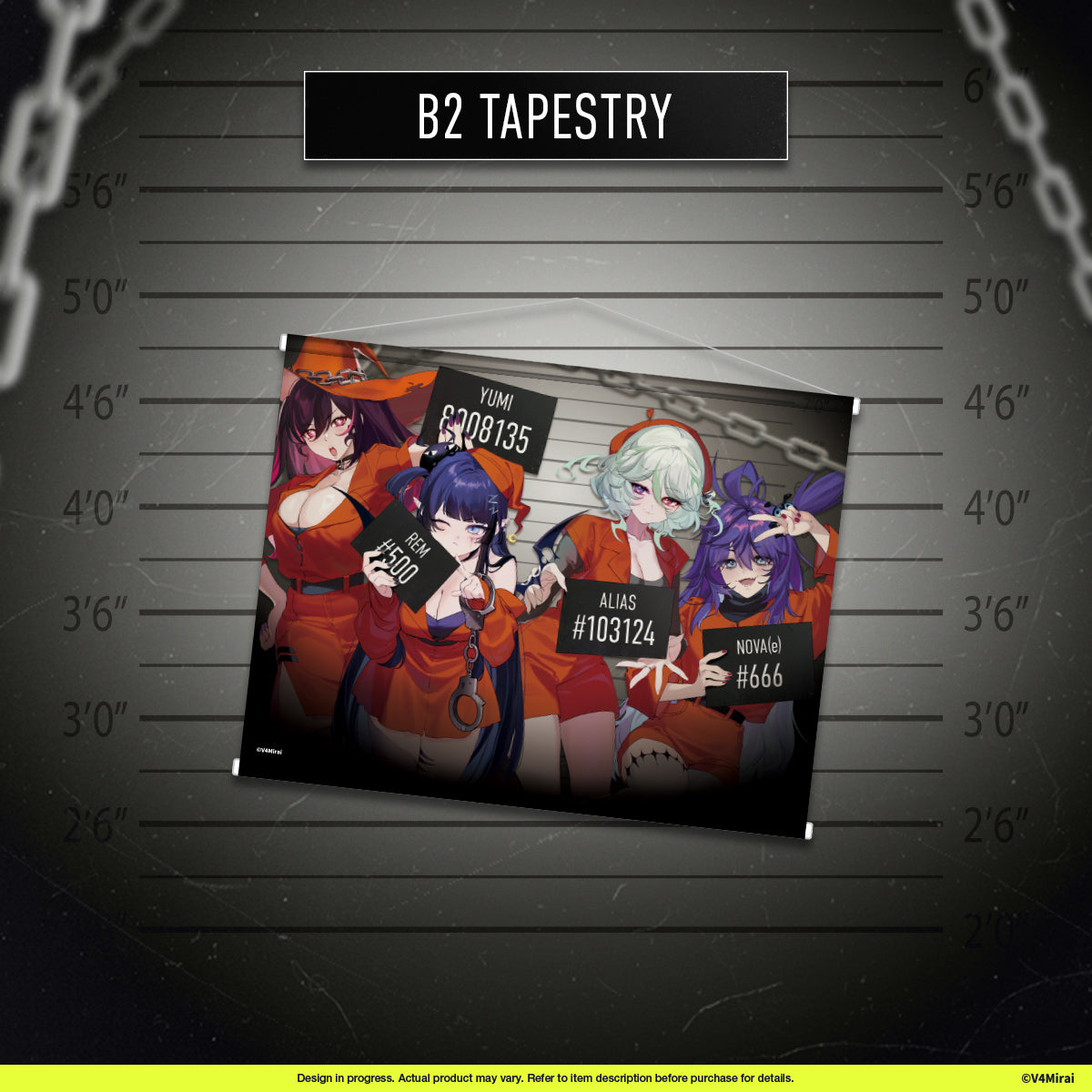 B2 Tapestry - Lunalia 1st Year Anniversary Merch