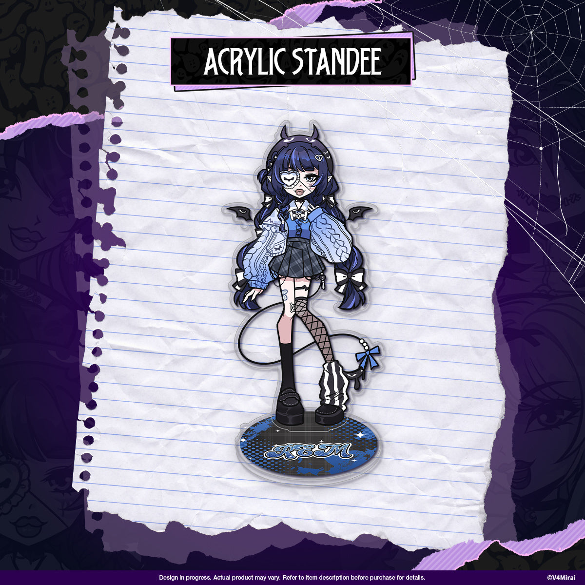 Lunalia Halloween Merch - Acrylic Standee
