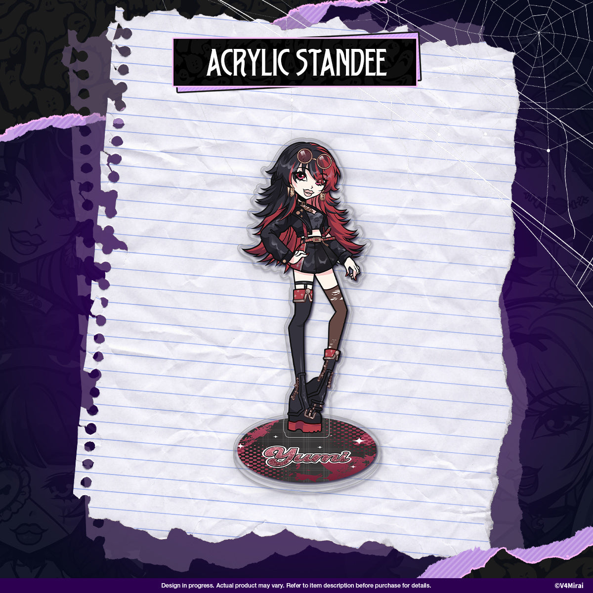 Lunalia Halloween Merch - Acrylic Standee