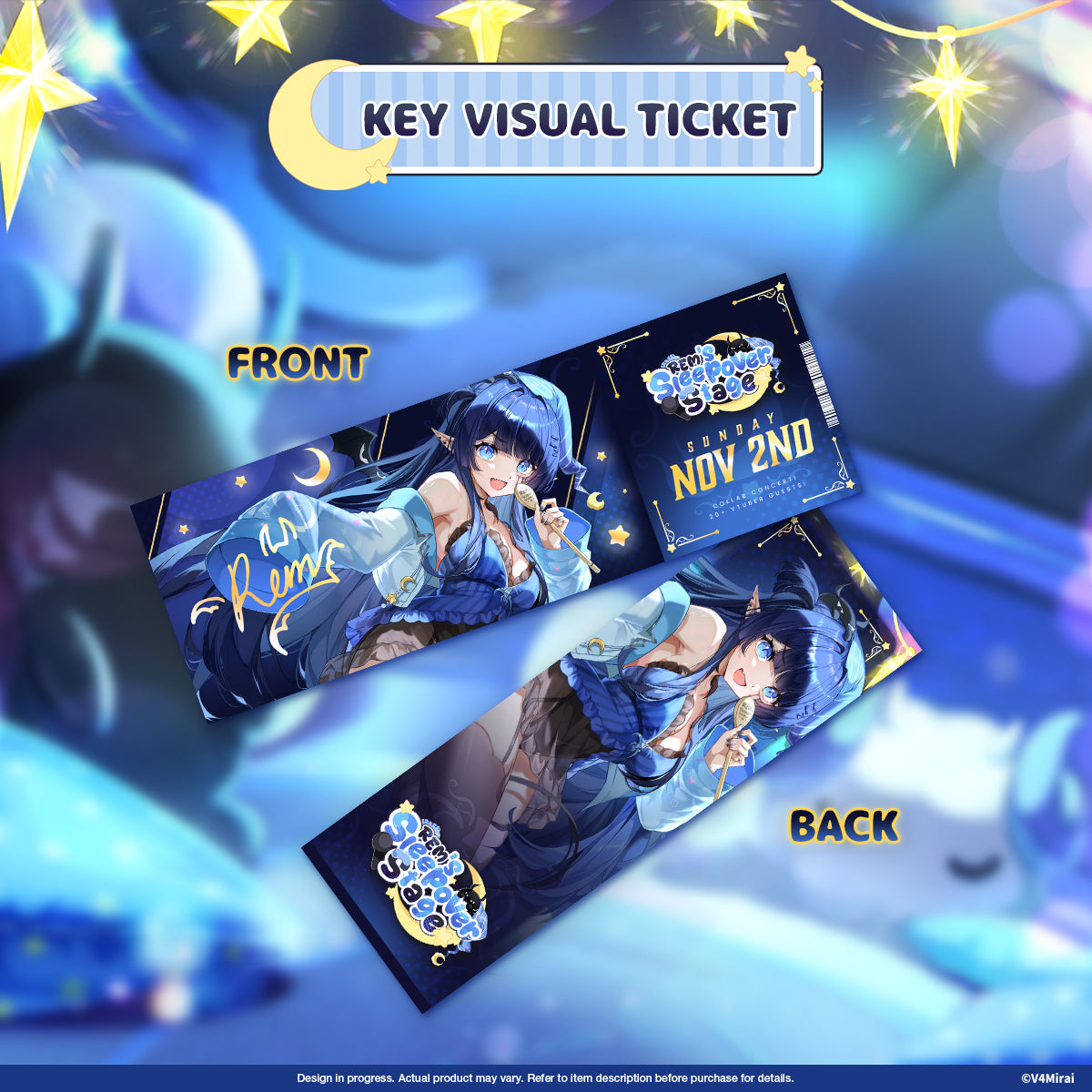 REM Kanashibari Sleepover Stage Merch