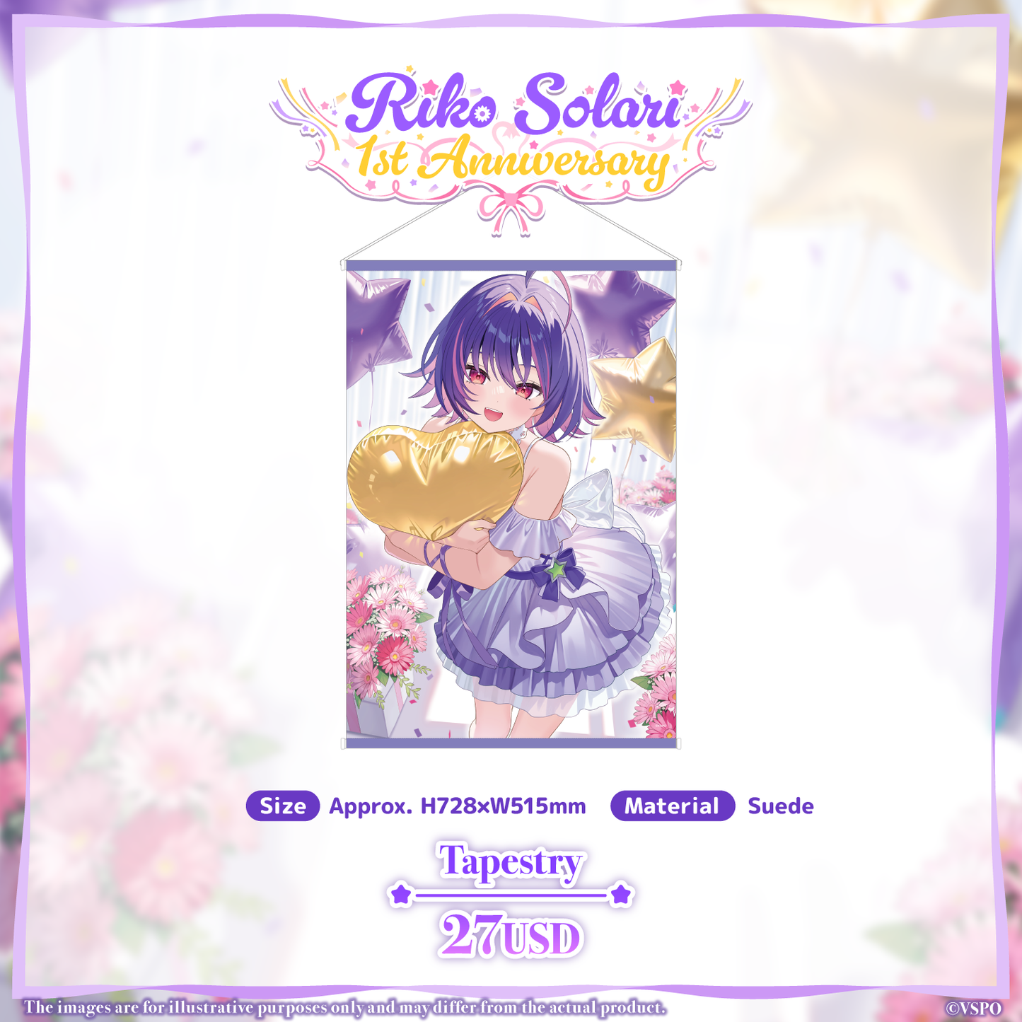 Riko Solari 1st Anniversary Merch