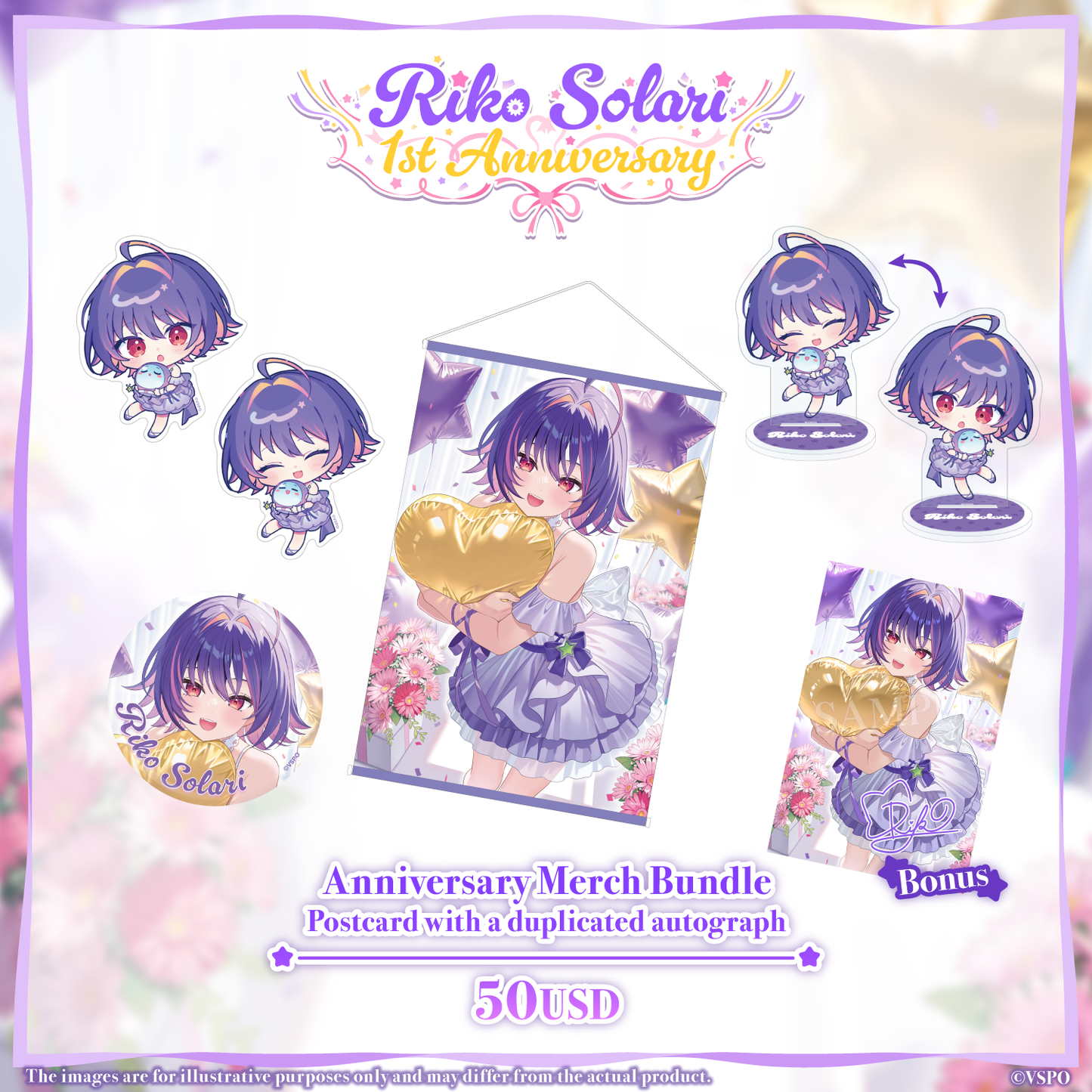 Riko Solari 1st Anniversary Merch