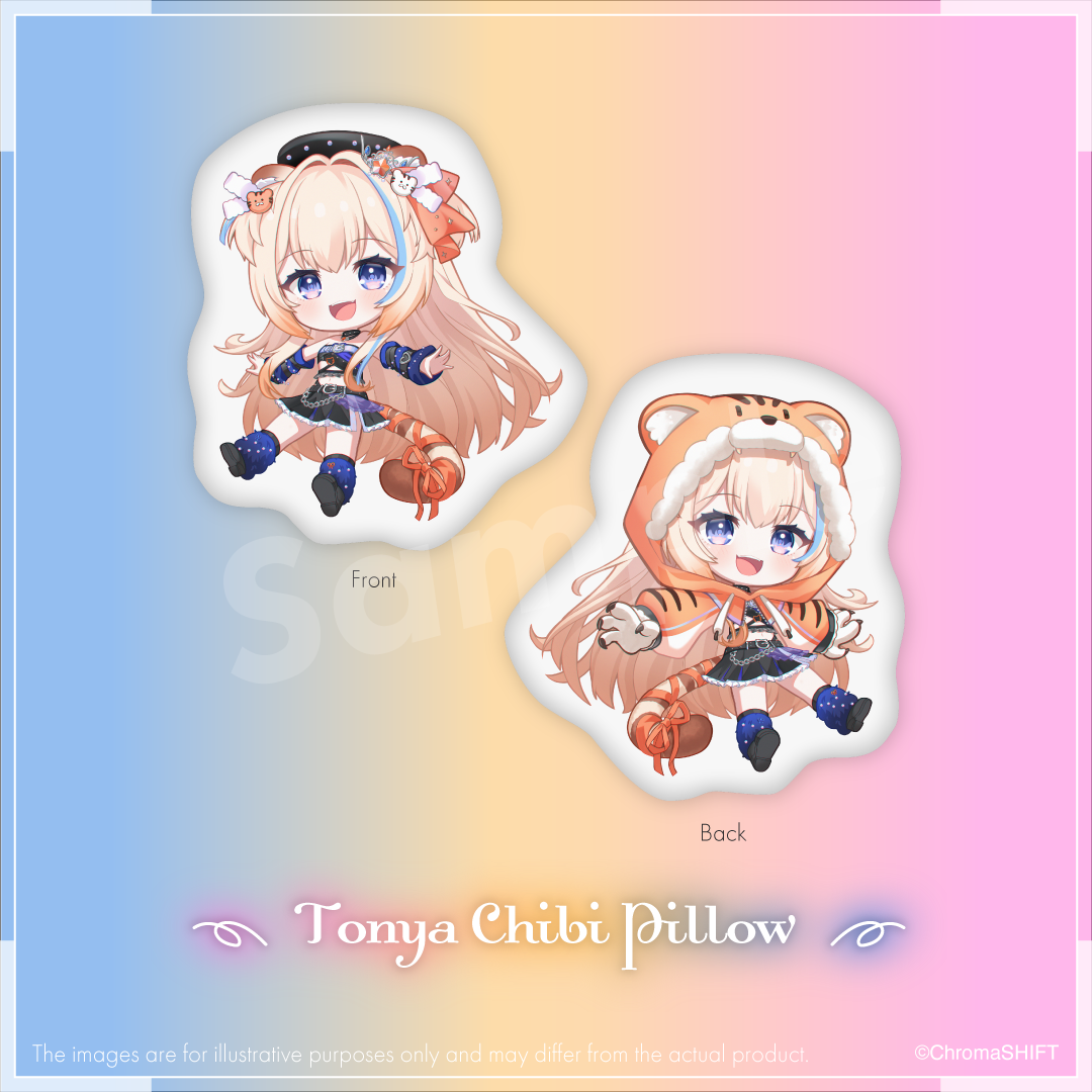 ENCORE Second Season Merch - Tonya Chibi Pillow