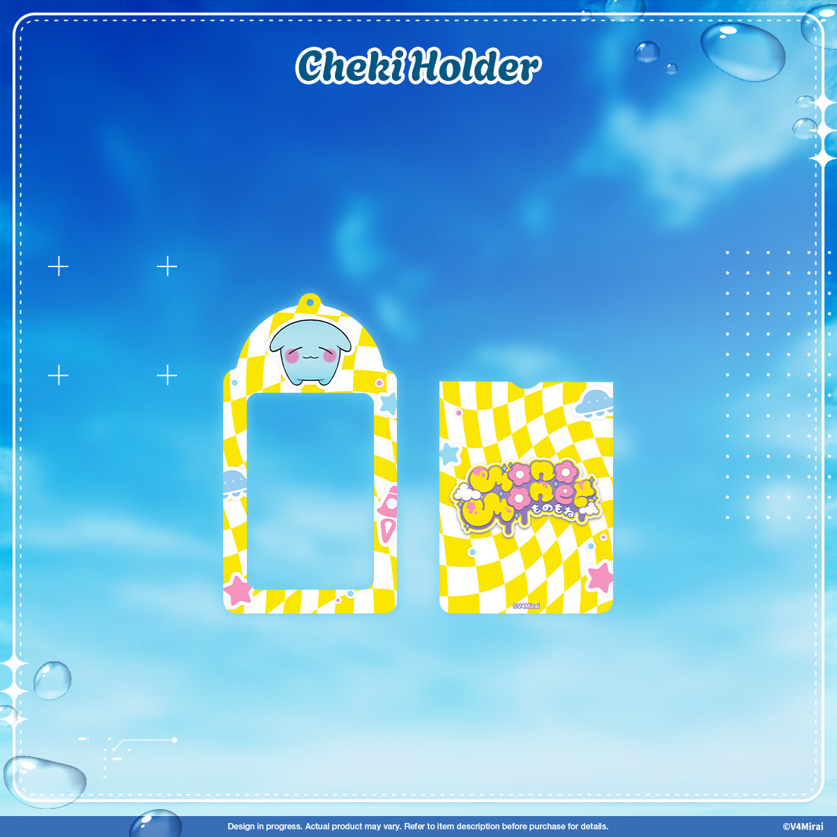 V4Mirai 2nd Anniversary Merch - Cheki Holder