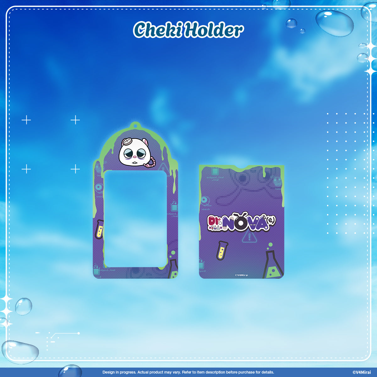 V4Mirai 2nd Anniversary Merch - Cheki Holder