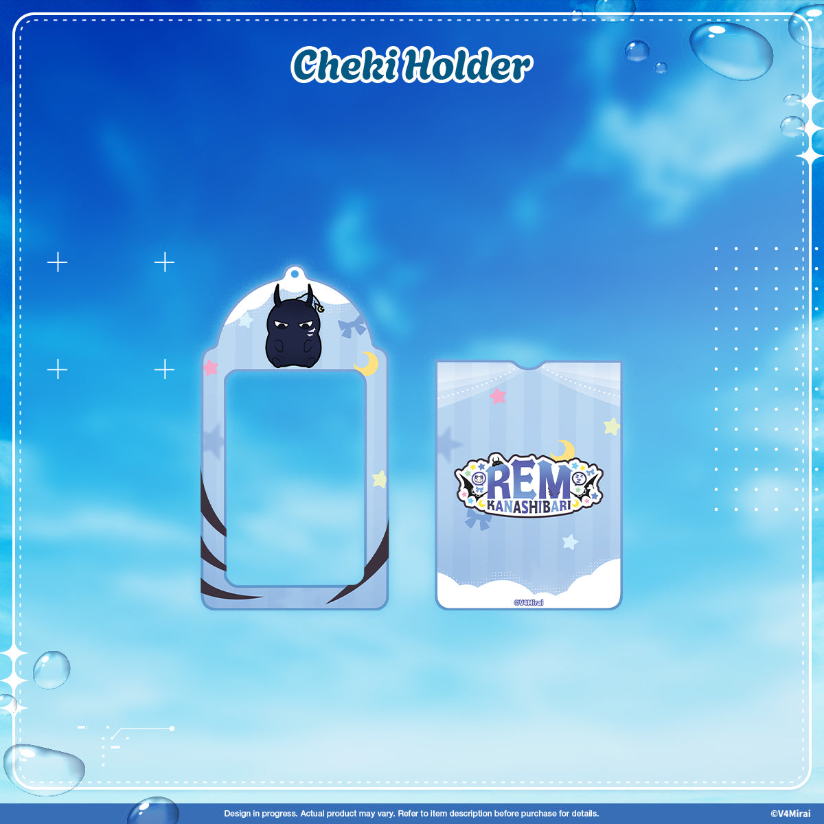 V4Mirai 2nd Anniversary Merch - Cheki Holder
