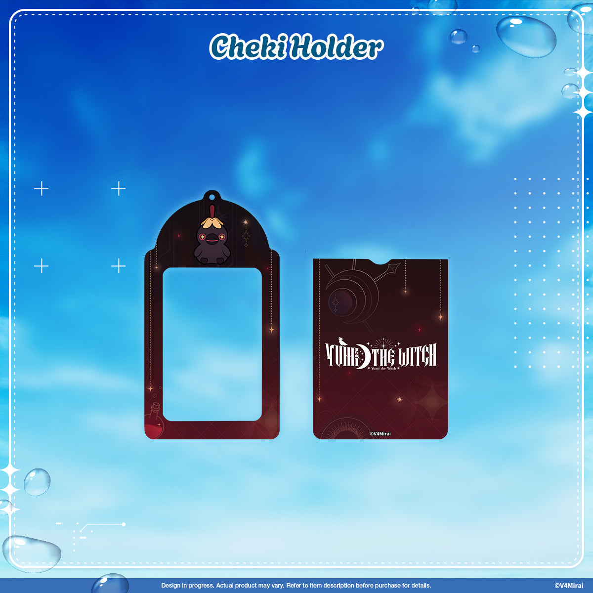 V4Mirai 2nd Anniversary Merch - Cheki Holder