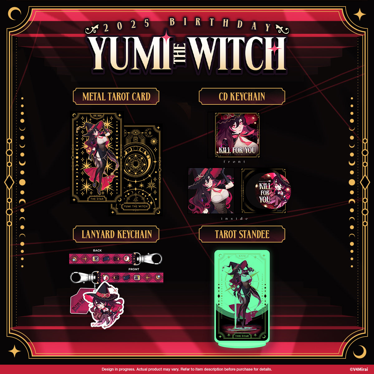 Yumi the Witch Birthday Merch 2025
