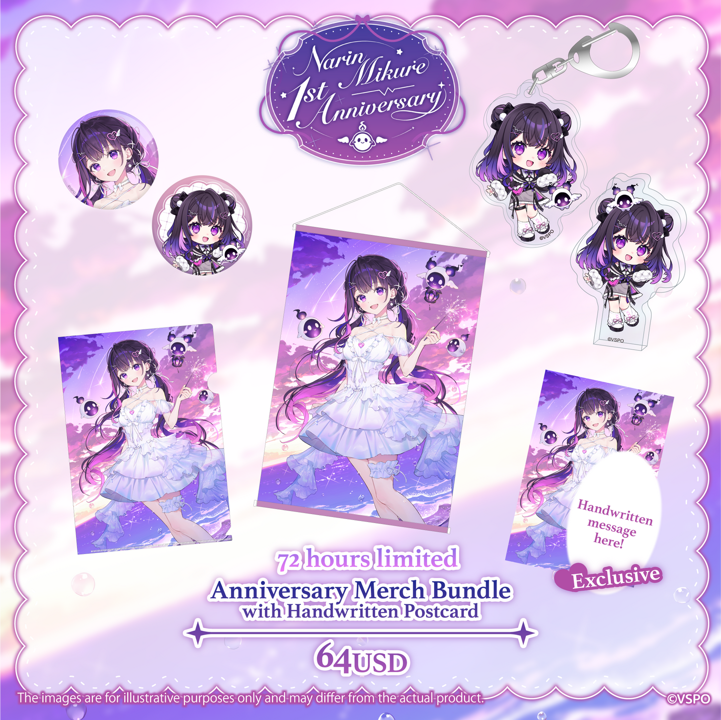 Narin Mikure 1st Anniversary Merch