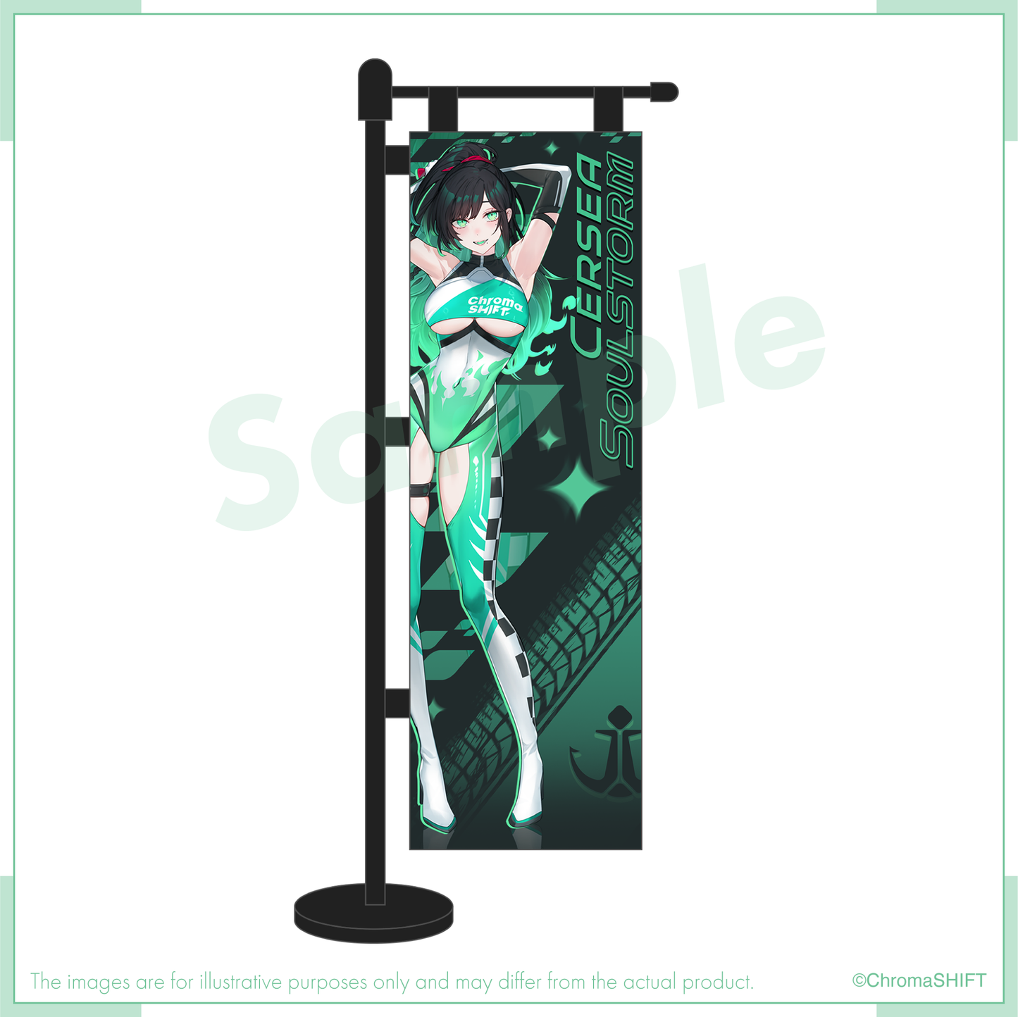 Virtual Grand Prix Merch - Desk Flag