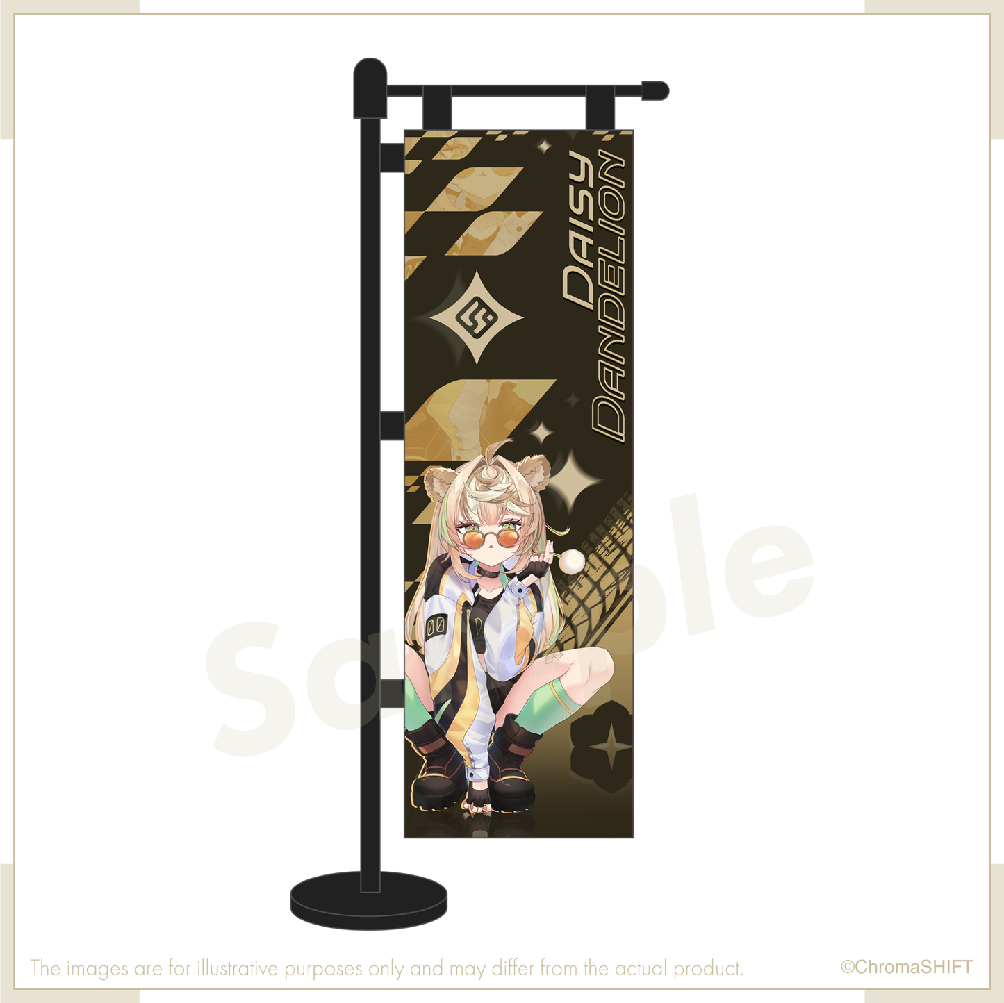 Virtual Grand Prix Merch - Desk Flag