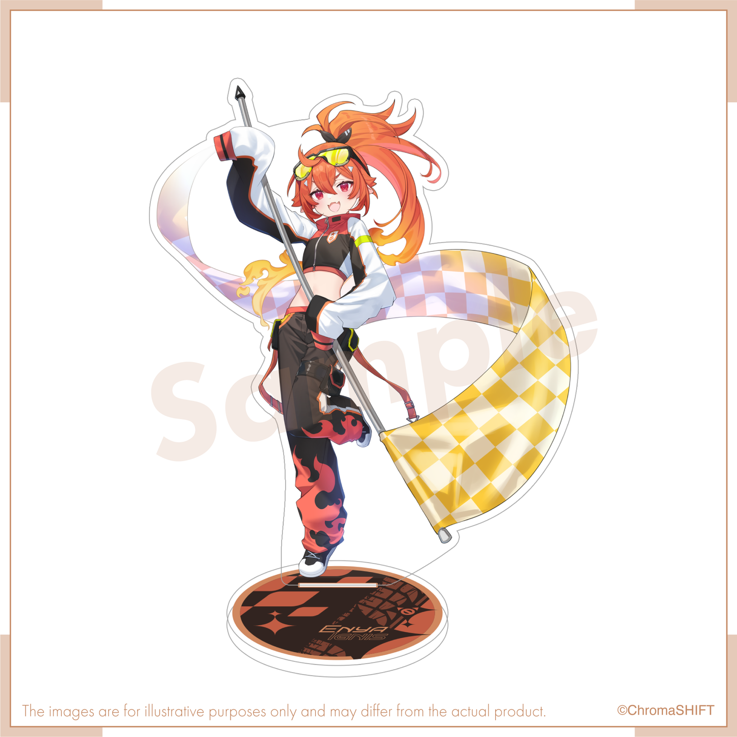 Virtual Grand Prix Merch - Acrylic Standee