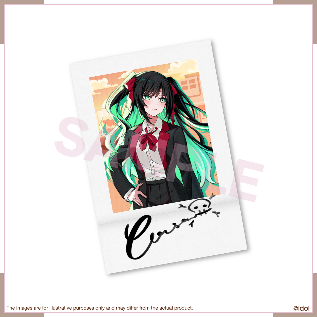 【Who's your ideal idol?】Digitally Signed Photocard