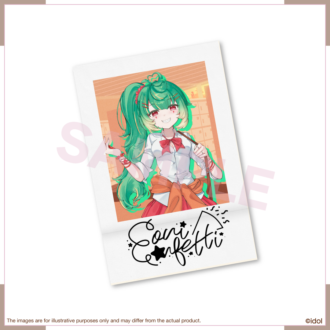 【Who's your ideal idol?】Digitally Signed Photocard
