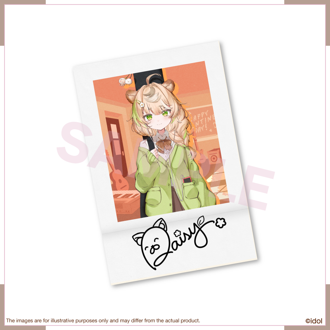 【Who's your ideal idol?】Digitally Signed Photocard