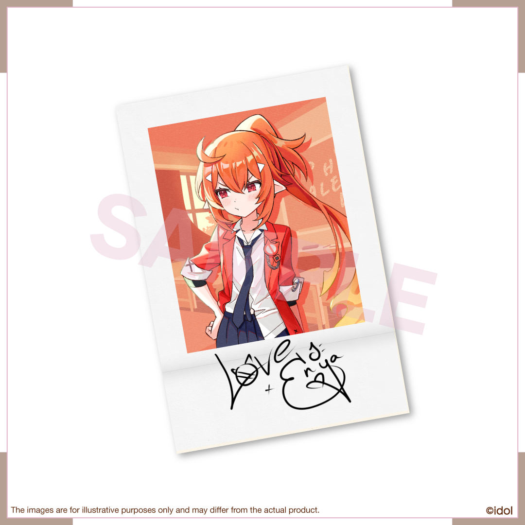 【Who's your ideal idol?】Digitally Signed Photocard