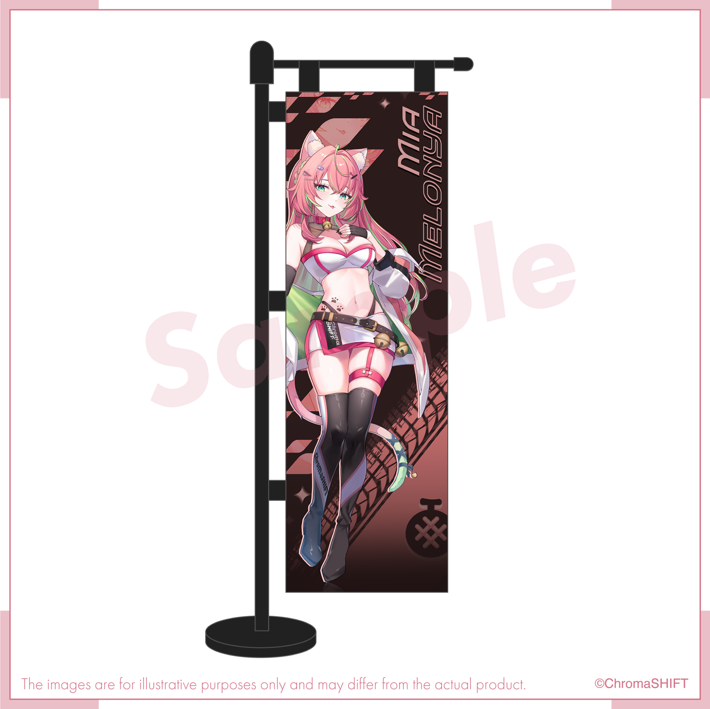 Virtual Grand Prix Merch - Desk Flag