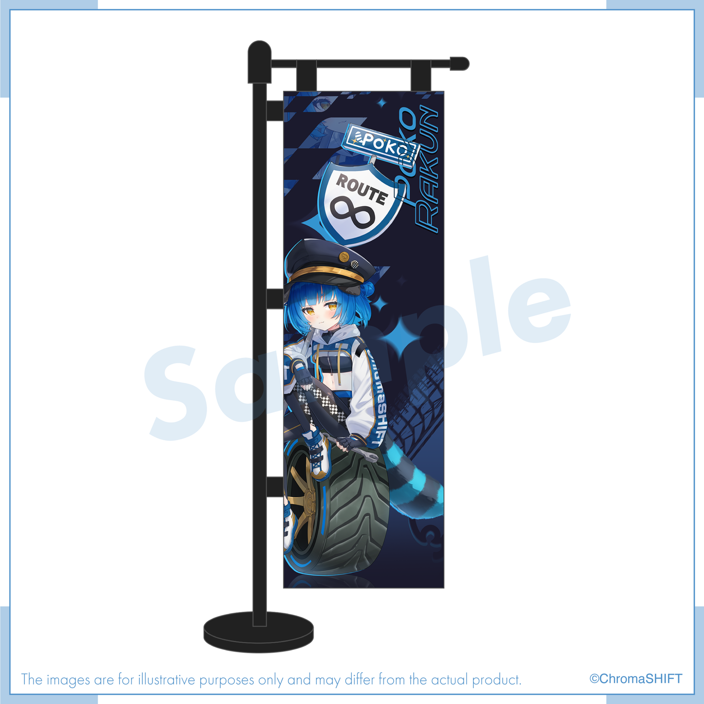 Virtual Grand Prix Merch - Desk Flag