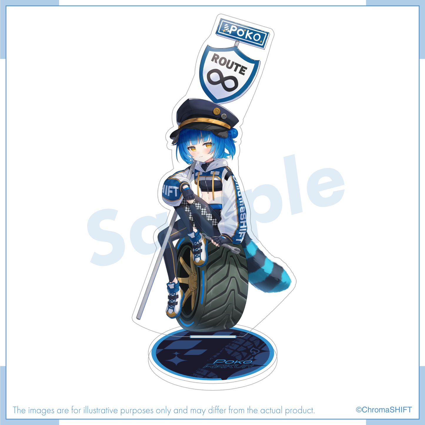 Virtual Grand Prix Merch - Acrylic Standee