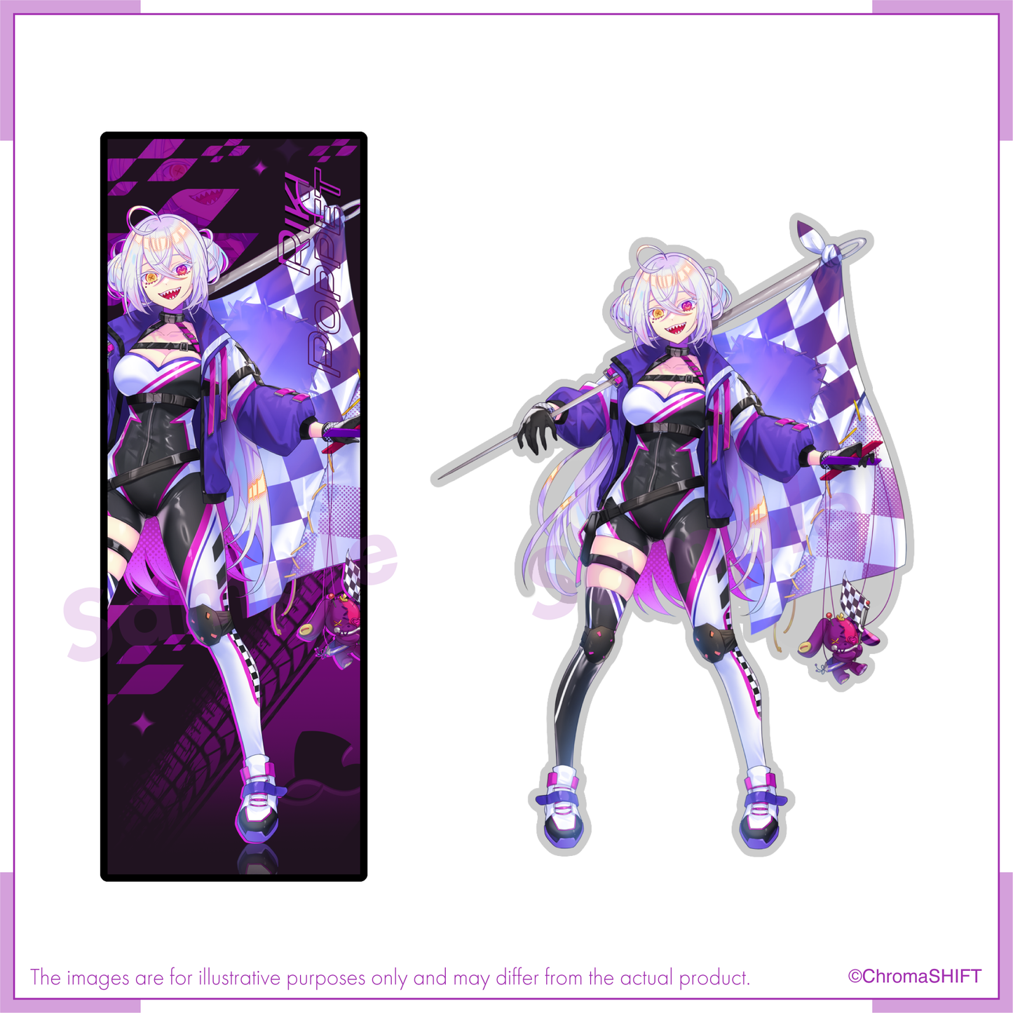 Virtual Grand Prix Merch - Sticker Set