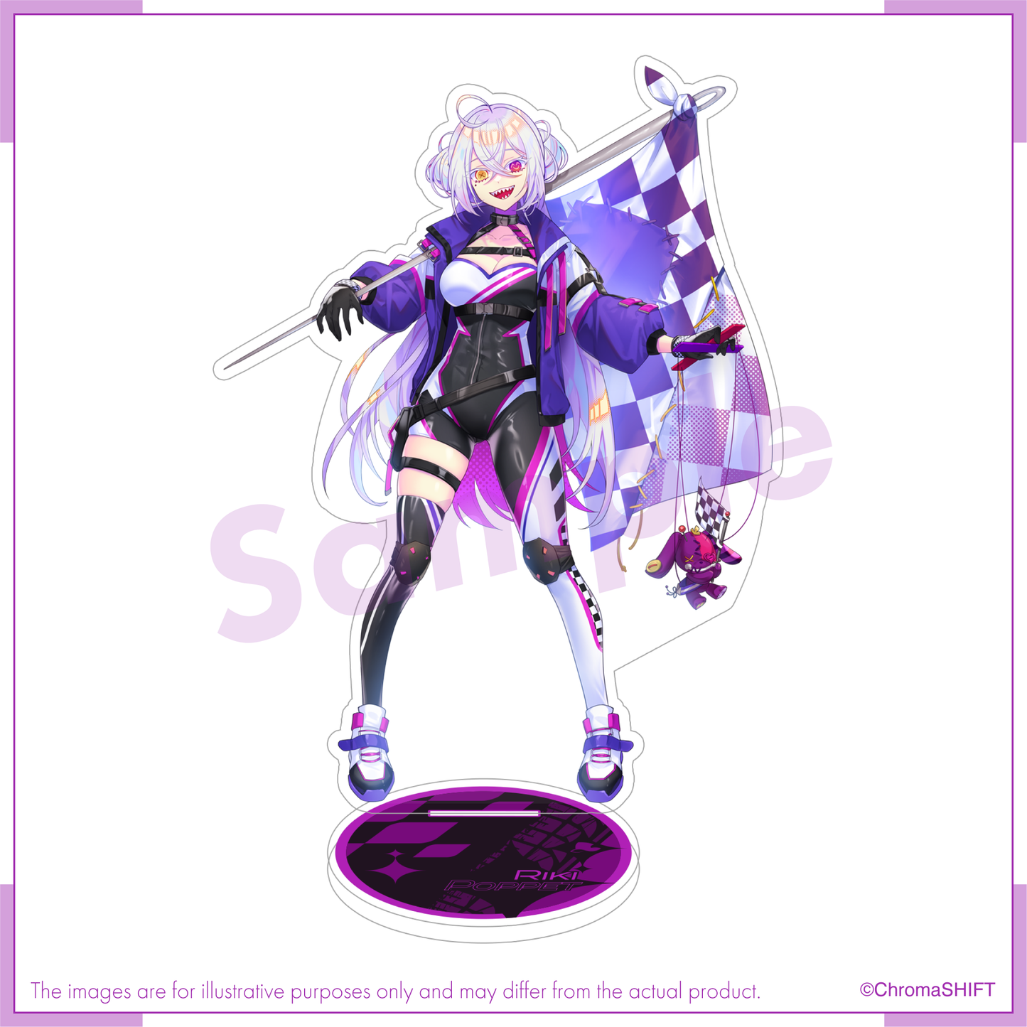 Virtual Grand Prix Merch - Acrylic Standee