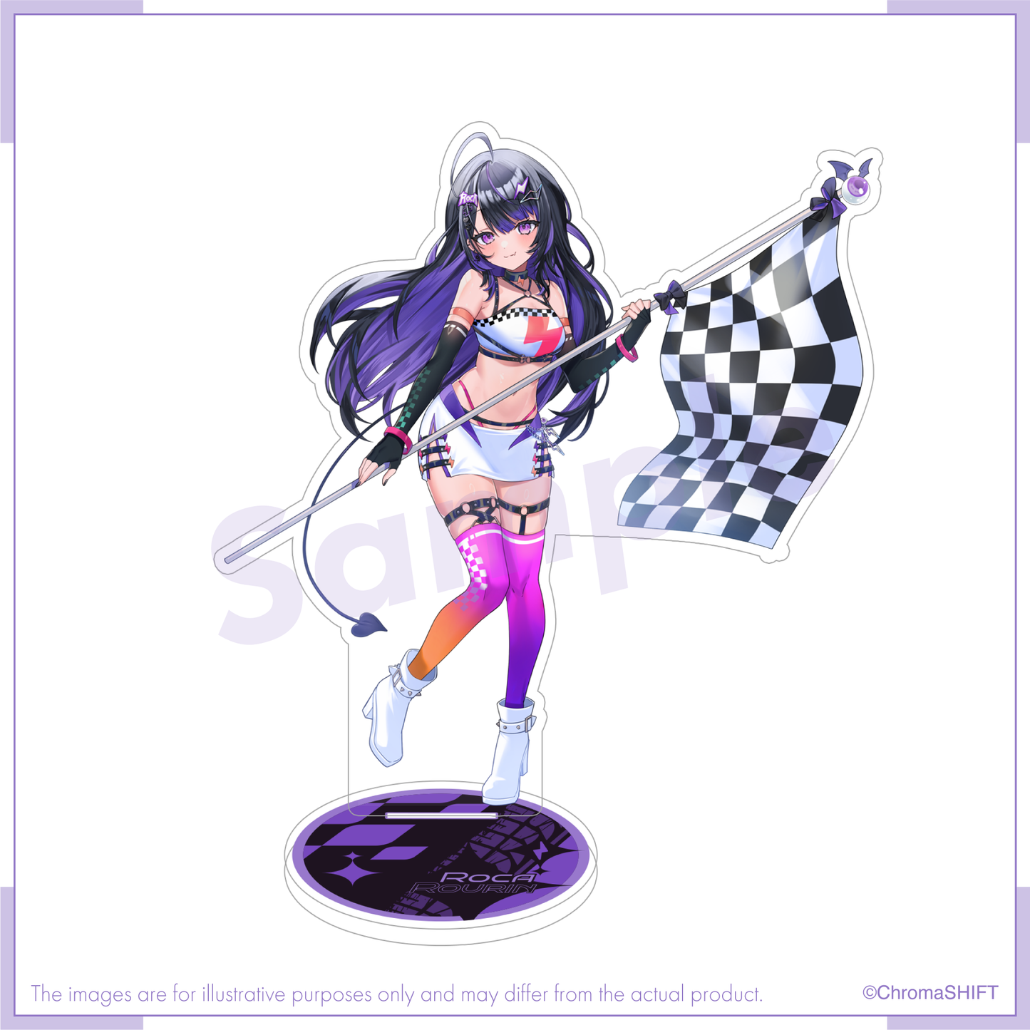 Virtual Grand Prix Merch - Acrylic Standee