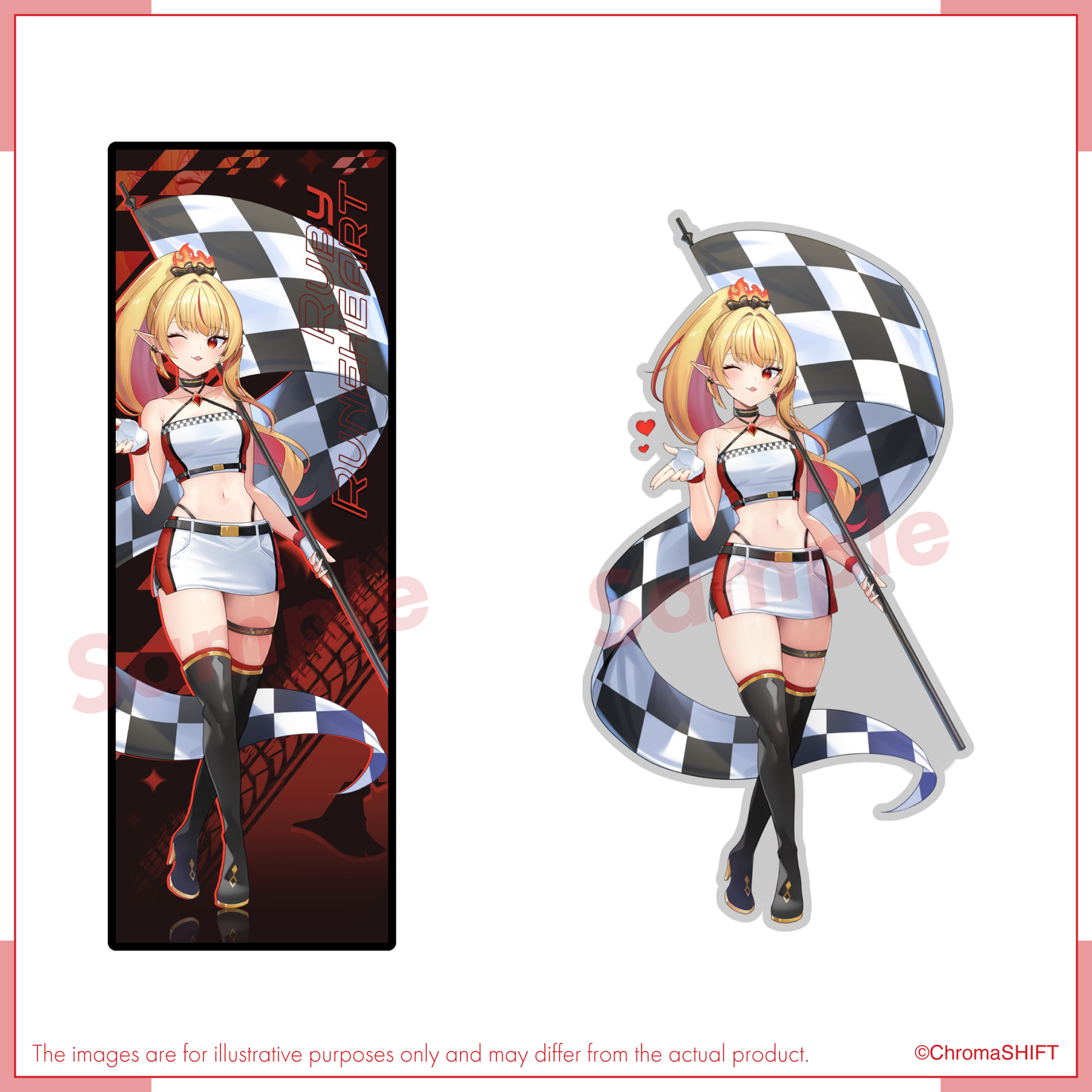 Virtual Grand Prix Merch - Sticker Set