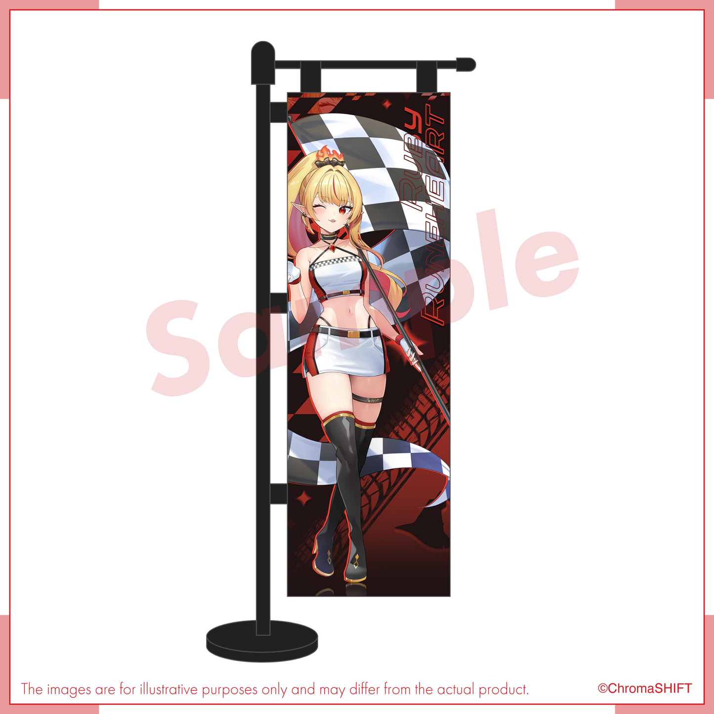 Virtual Grand Prix Merch - Desk Flag