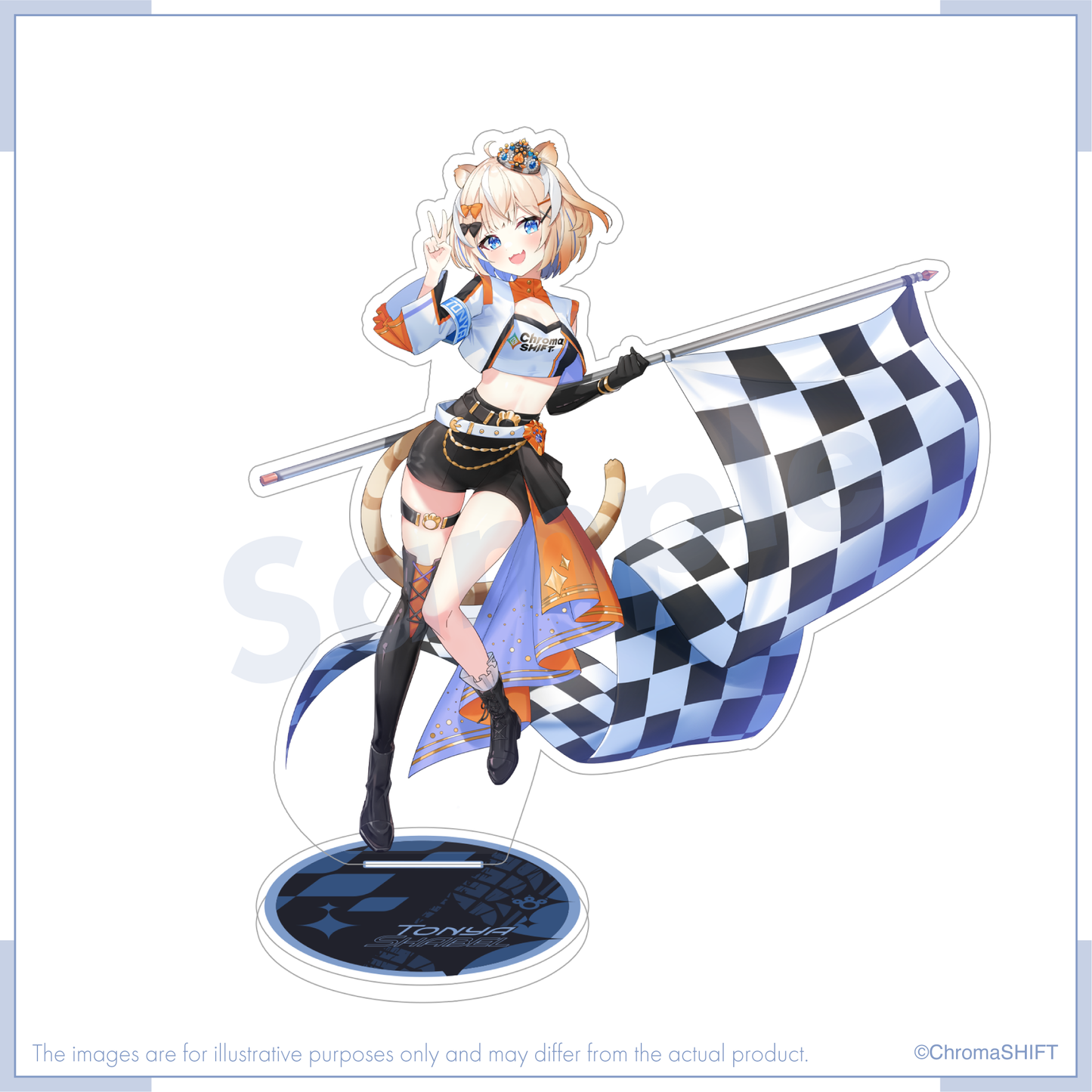 Virtual Grand Prix Merch - Acrylic Standee