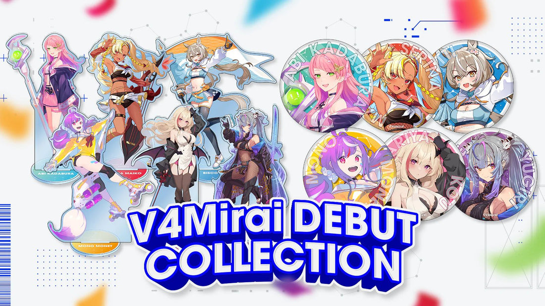 V4Mirai DEBUT COLLECTION orders shipped!