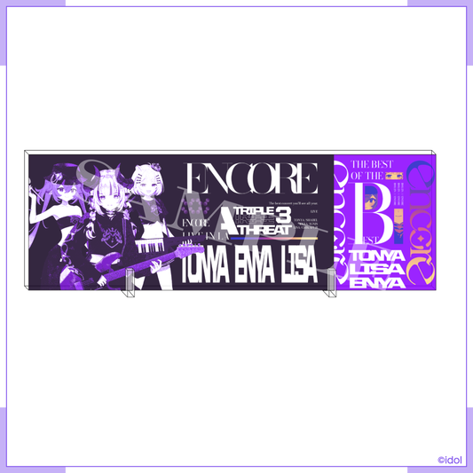 ENCORE Live in LA - Acrylic Ticket