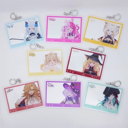 【Pre-order】idol Regular Collection - Stream-Style Acrylic Keychain