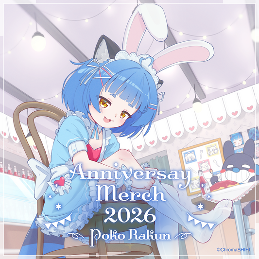 Poko Rakun 3rd Anniversary Merch 2026