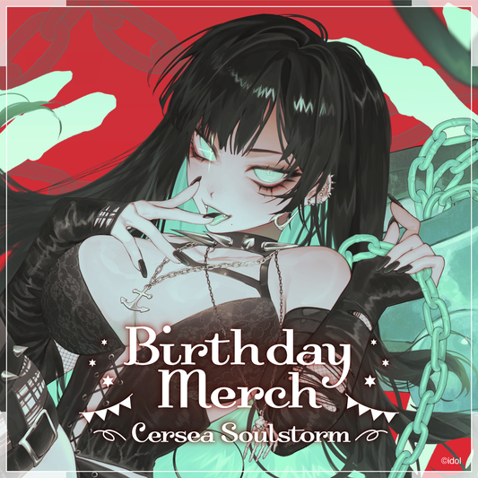 Cersea Soulstorm Birthday Merch 2025