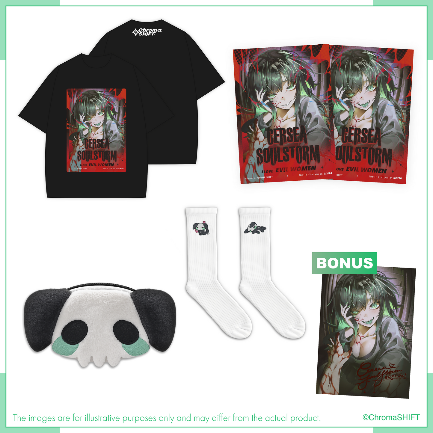 Cersea Soulstorm Birthday Merch 2026