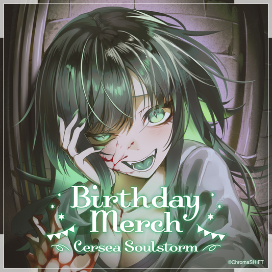 Cersea Soulstorm Birthday Merch 2026