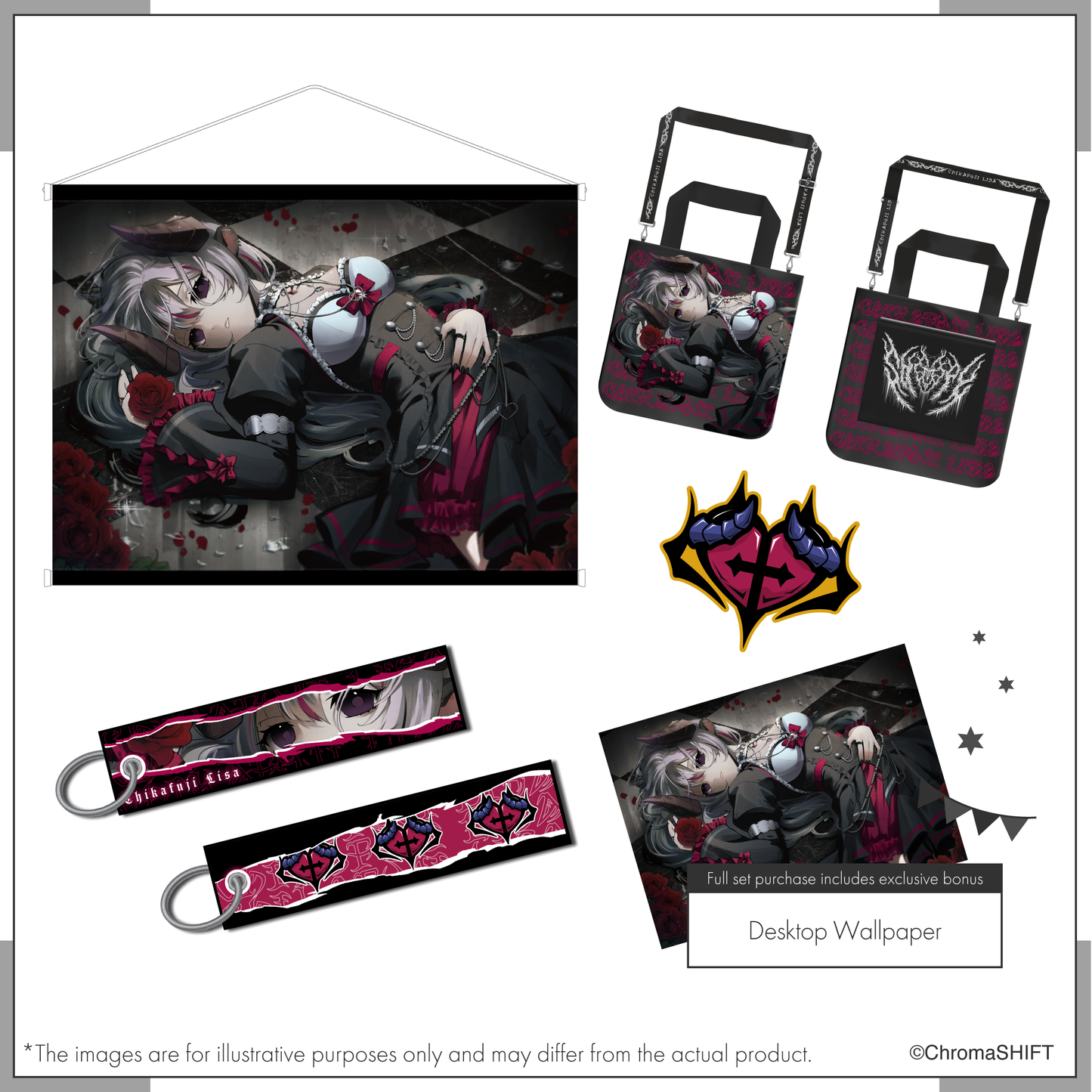Chikafuji Lisa Birthday Merch 2025
