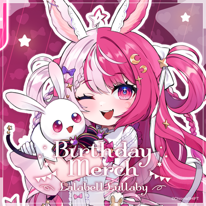 Lalabell Lullaby Birthday Merch 2025